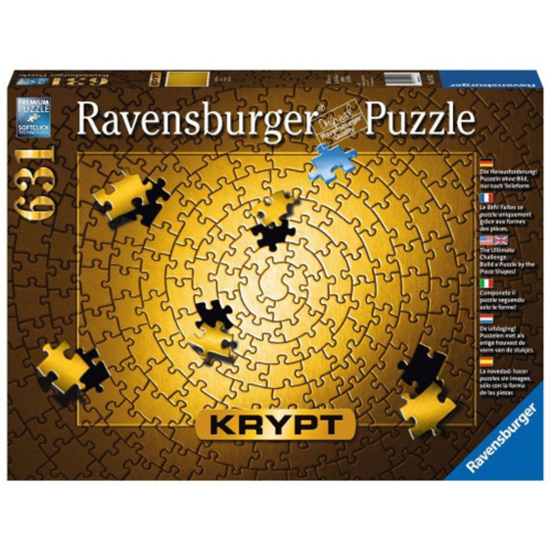 "Ravensburger - KRYPT Gold Puzzle 631pc"