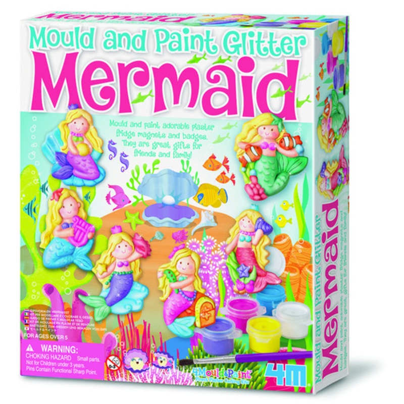 "4M - Mould & Paint - Glitter Mermaid"