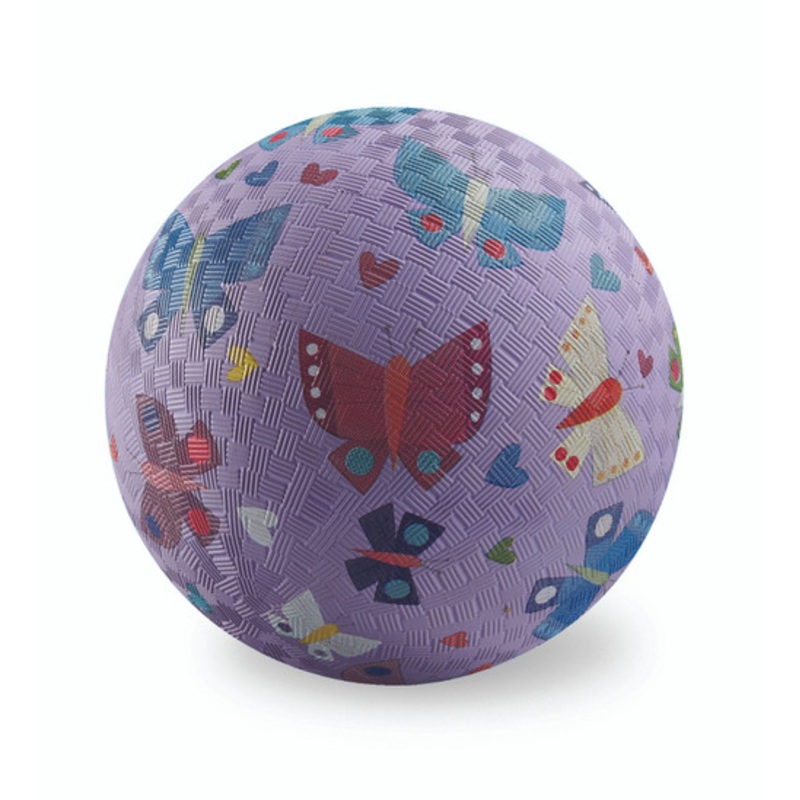 "Crocodile Creek 5" Playground Ball - Butterfly Garden 5 Inch"