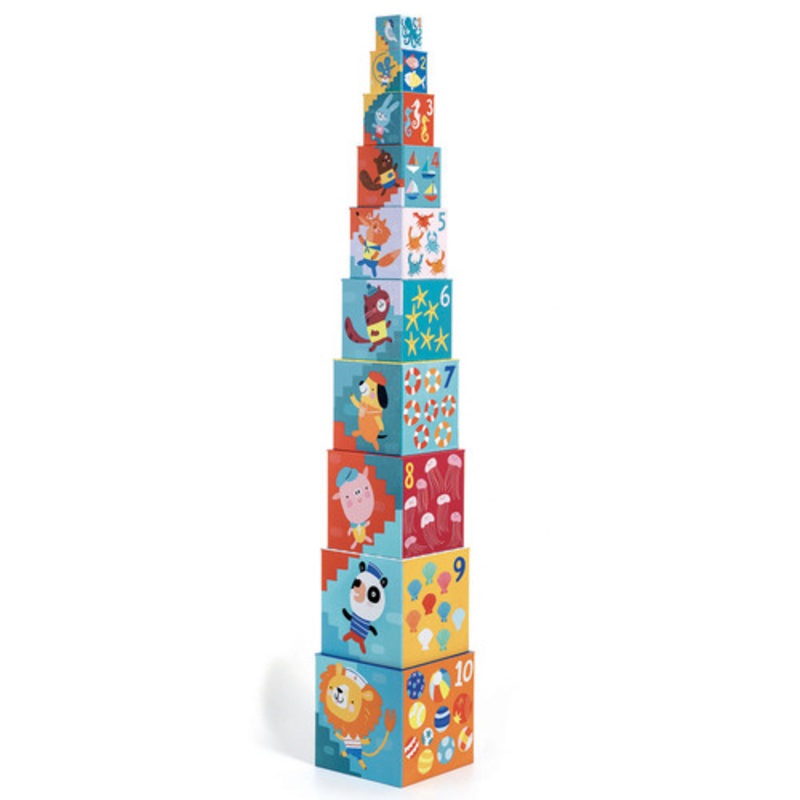 "Djeco - BeachNesting & Stacking Blocks"
