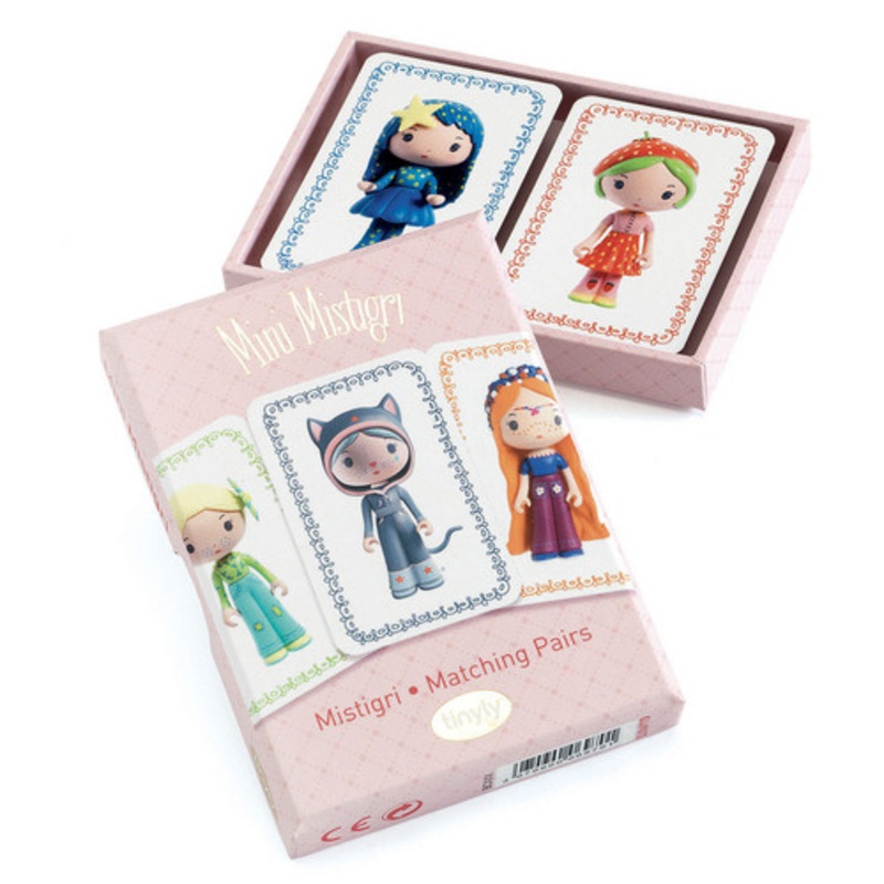 "Djeco - Mini Mistigri Tinyly Memory Card Game"