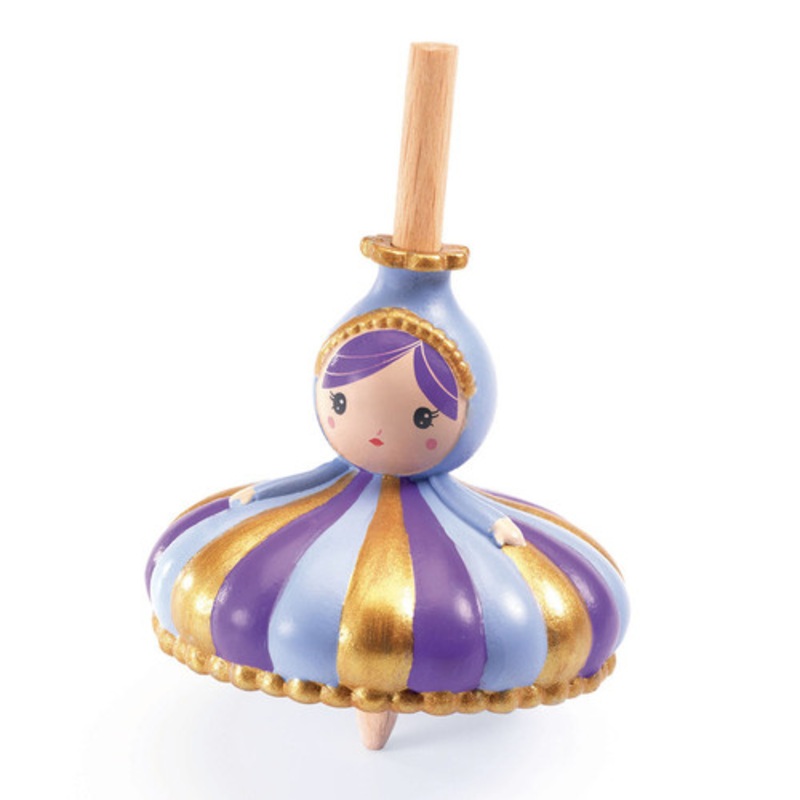 "Djeco - Spinning Top Princess - Purple"