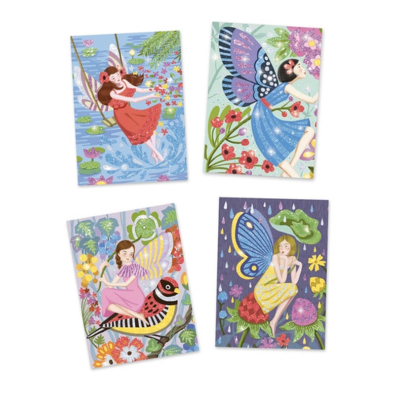 "Djeco - The Gentle Life of Fairies Glitter Boards"