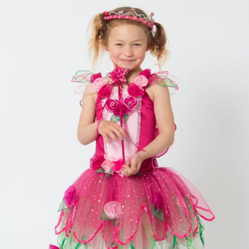 "Fairy Girls - Bloom Fairy Dress Hot Pink"