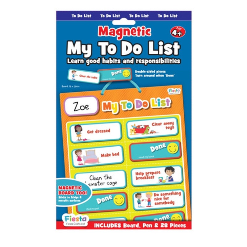 "Fiesta Crafts - Magnetic My To Do List"
