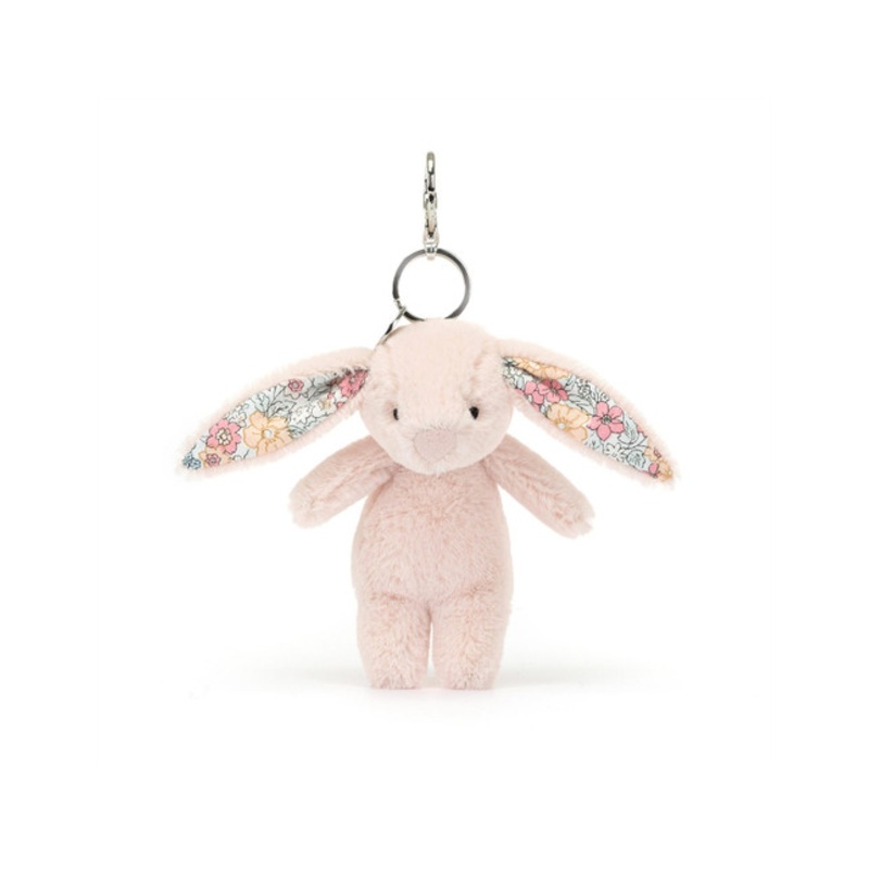 "Jellycat - Blossom Blush Bunny Bag Charm"