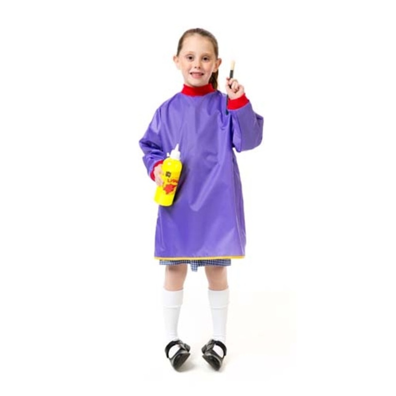 "Junior Artist Smock Purple 70cm (Ages 5-8)"