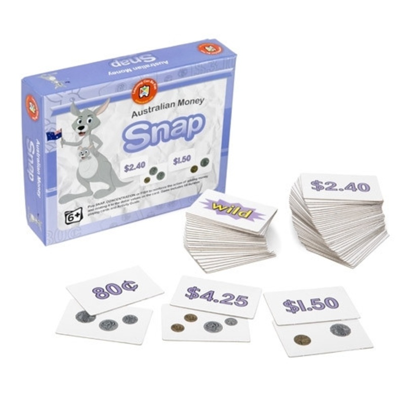 "Learning Can Be Fun - Australian Money Snap"