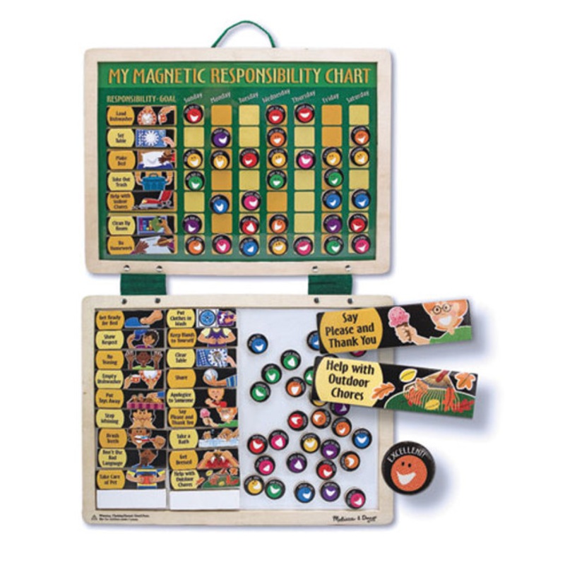"Melissa & Doug - Magnetic Responsibility Chart"