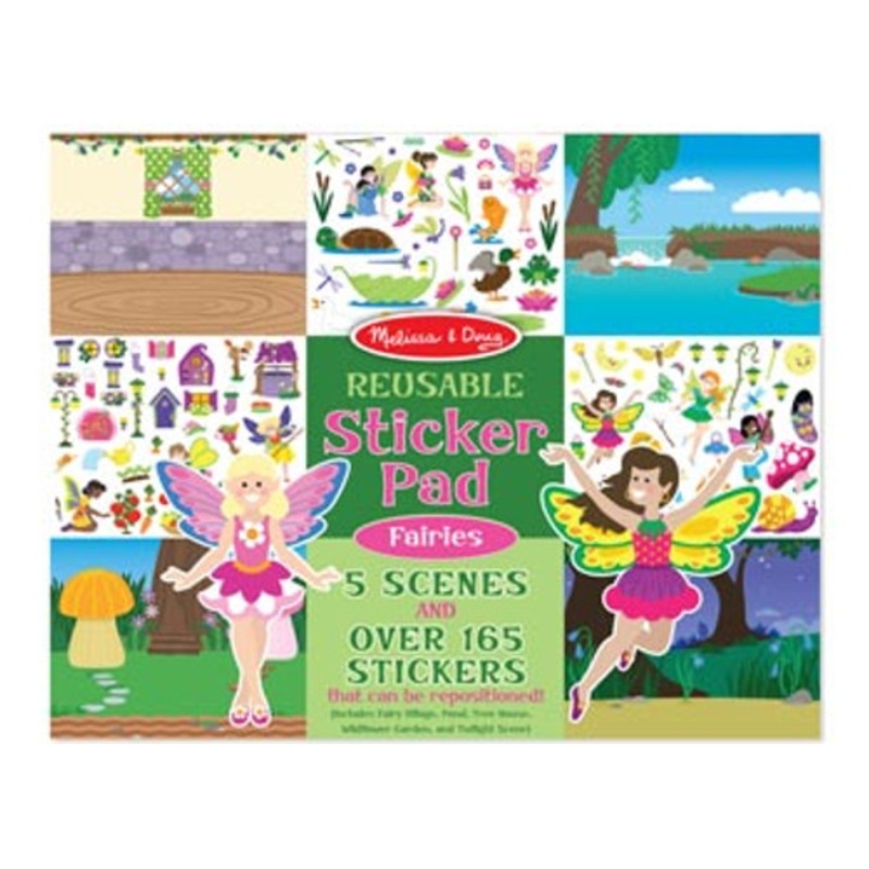 "Melissa & Doug - Reusable Sticker Pad - Fairies"