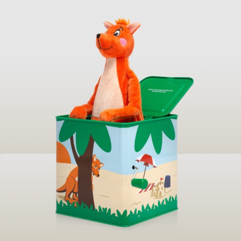 "Mizzie the Kangaroo Musical Hop Out Mizzie - Music Box"