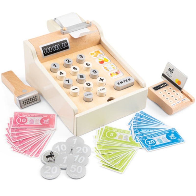 "New Classic Toys - Cash Register - White"