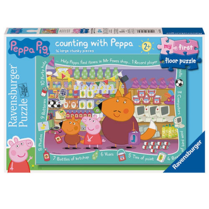 "Ravensburger 16pc - Peppa Pig My First Floor Puzzle"
