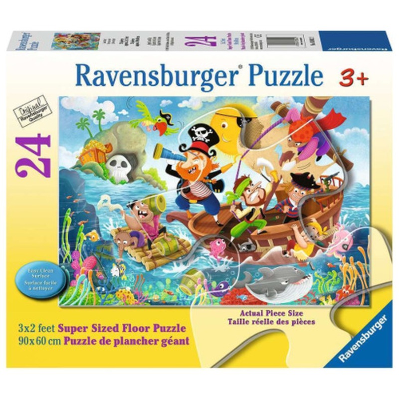 "Ravensburger 24pc - Land Ahoy! SuperSize Floor Puzzle"