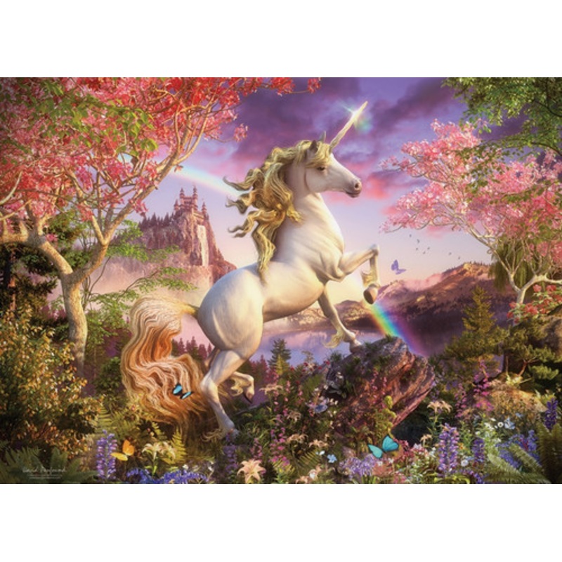 "Cobble Hill Puzzles 350pc - Realm of the Unicorn Puzzle"