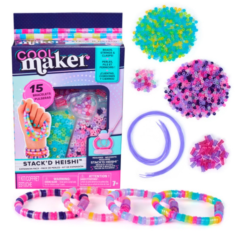 "Cool Maker - Stack'd Heishi Bracelet Expansion Pack"