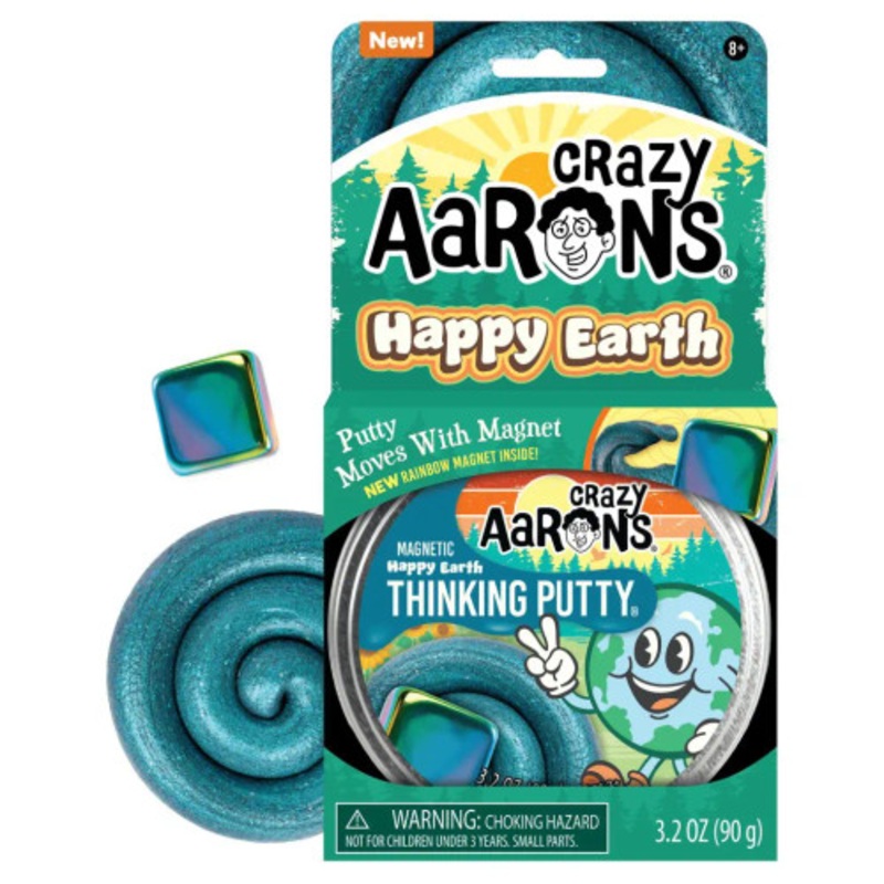 "Crazy Aaron's Thinking Putty - Happy Earth 4" Tin"
