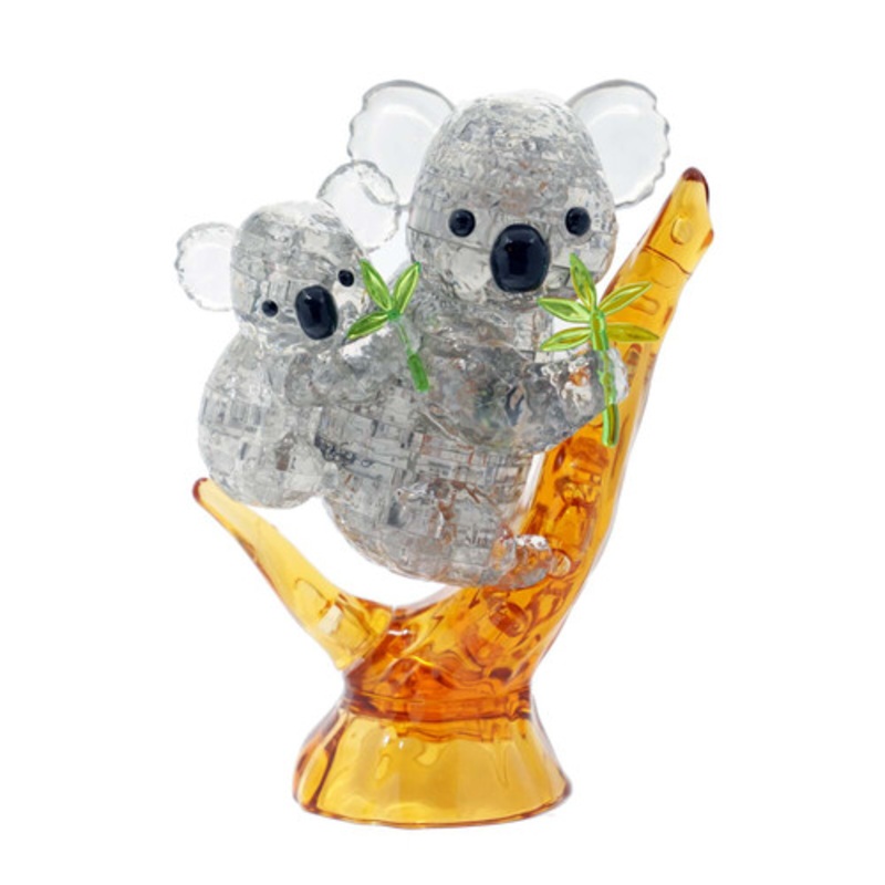 "Crystal Puzzle 3D - Koala Puzzle"