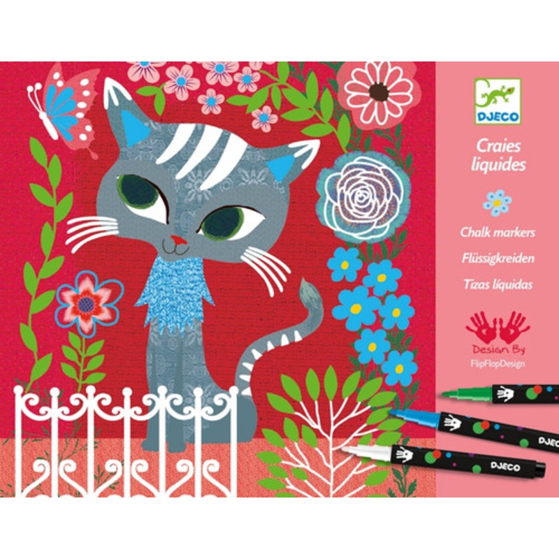 "Djeco In My Garden Chalk Markers"