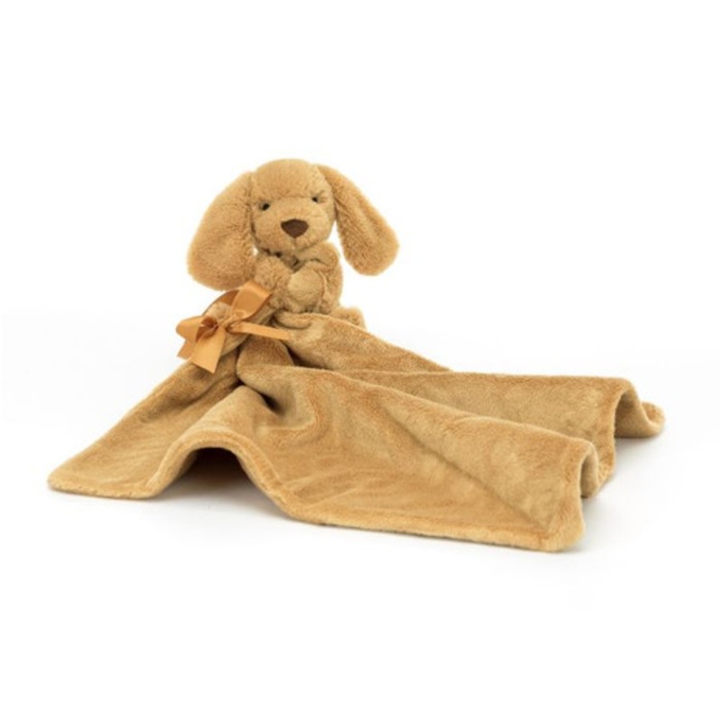 "Jellycat - Bashful Toffee Puppy Soother"
