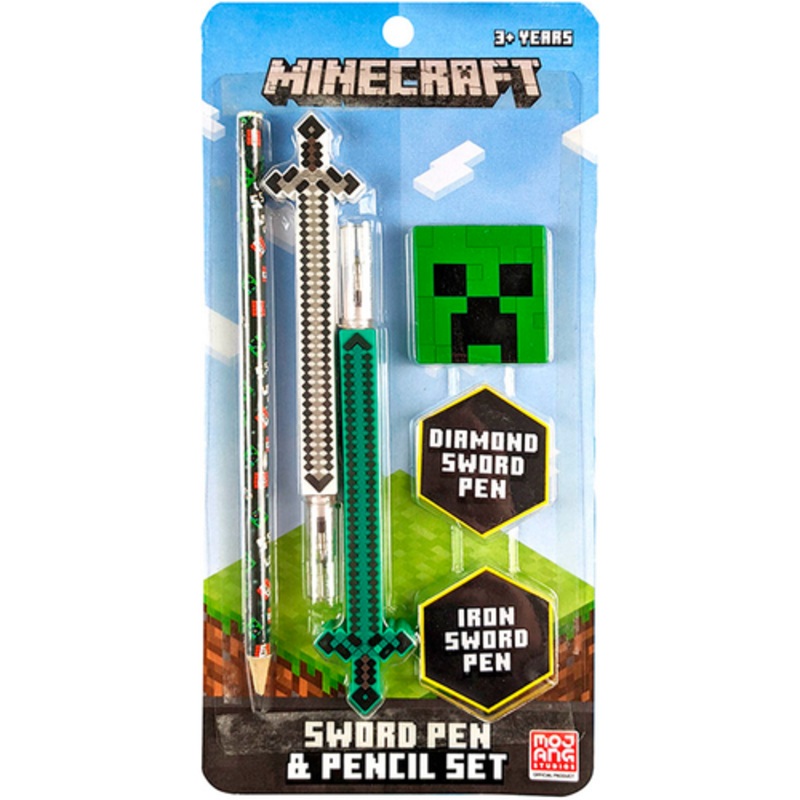 "Minecraft - Sword Pen & Pencil"