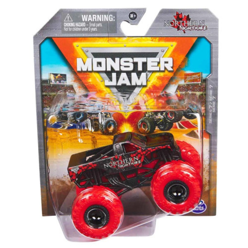 "Monster Jam 1:64 Diecast Monster Trucks- Northern Nightmare (Series 07)"