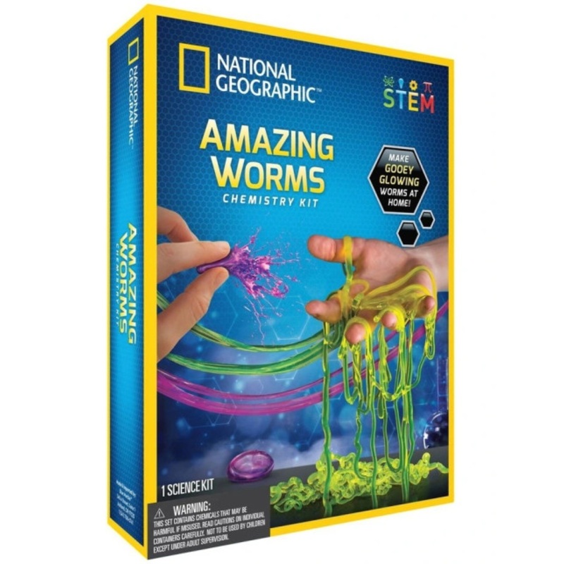 "National Geographic - Amazing Worms Chemistry Kit"