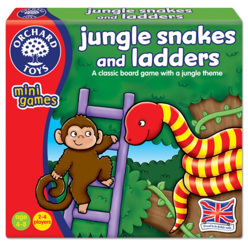 "Orchard Toys Mini Game - Jungle Snakes & Ladders"