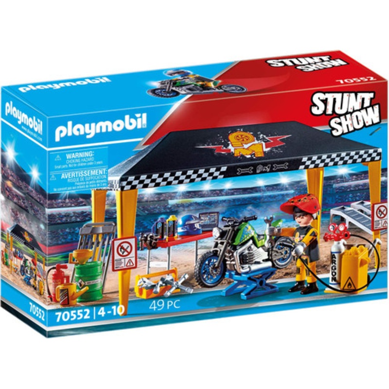 "Playmobil Stunt Show - Stunt Show Service Tent | 70552"