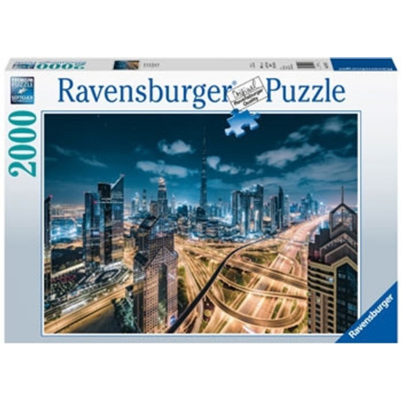 "Ravensburger 2000pc - View of Dubai Puzzle **Minor Box Damage**"