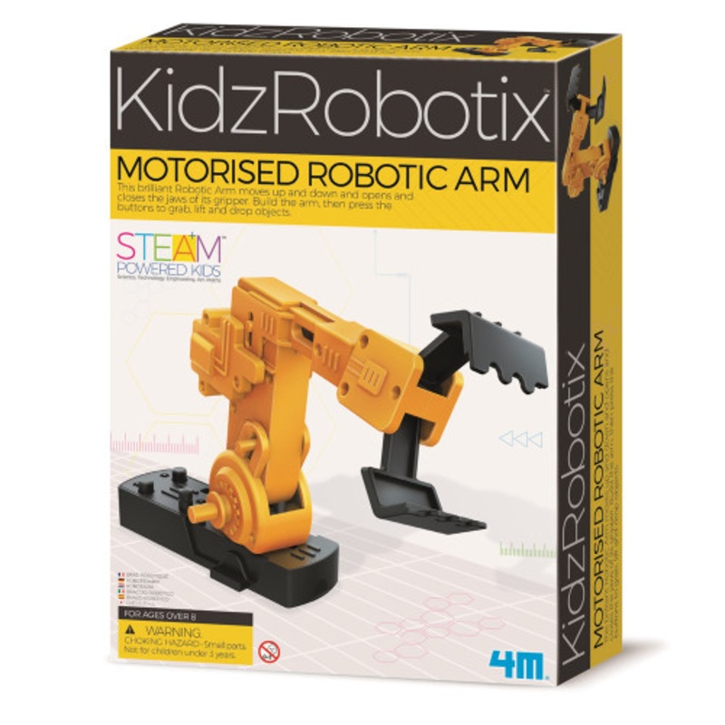 "4M KidzRobotix - Motorised Robotic Arm"
