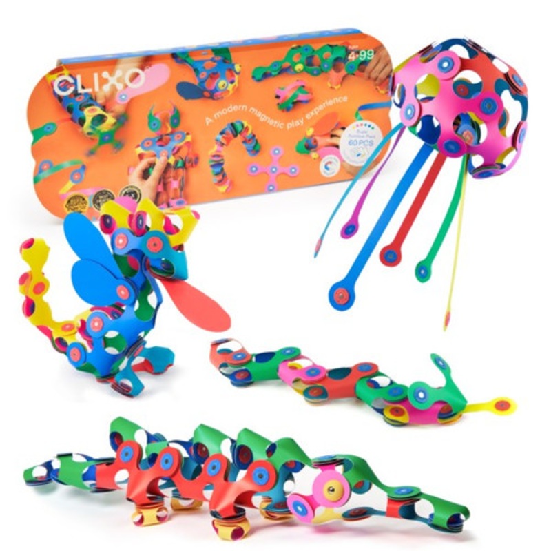 "Clixo - Super Rainbow Pack - 60 pieces"
