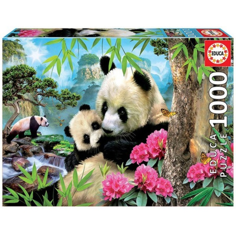 "Educa 1000pc - Morning Panda Puzzle"