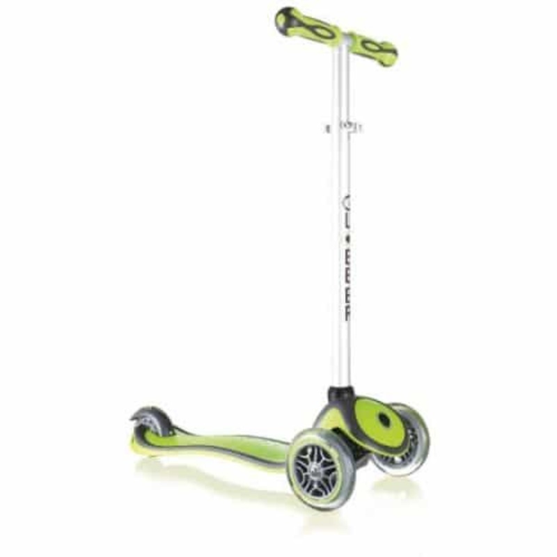 "Globber Primo PLUS 3 Wheel Scooter - Lime Green"