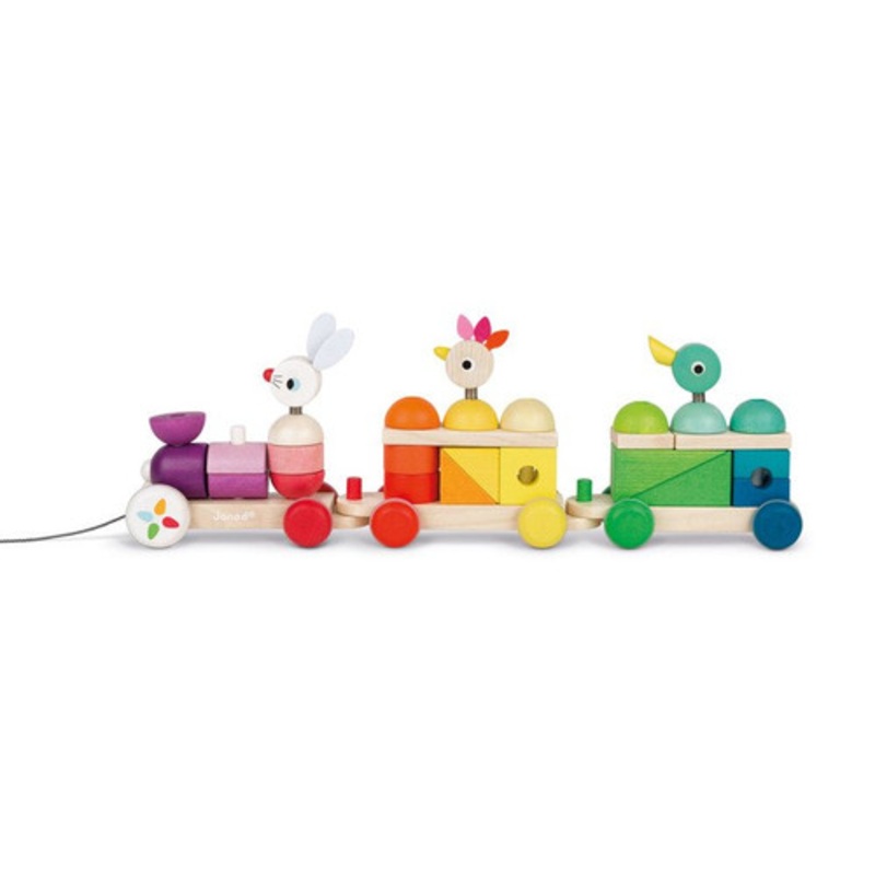 "Janod - Giant Multicolour Train"