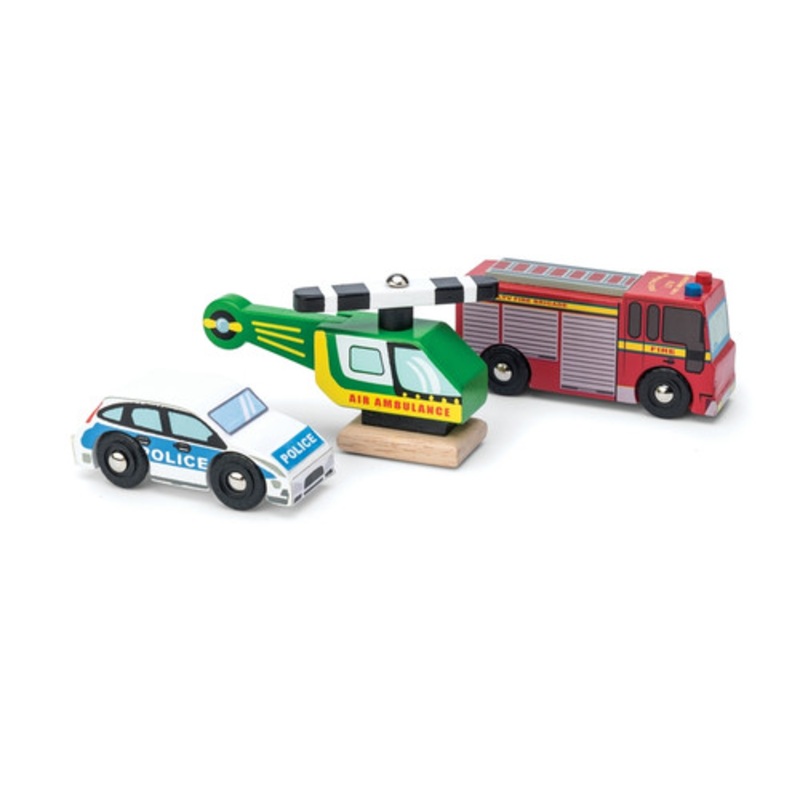 "Le Toy Van - Emergency Vehicles Set"