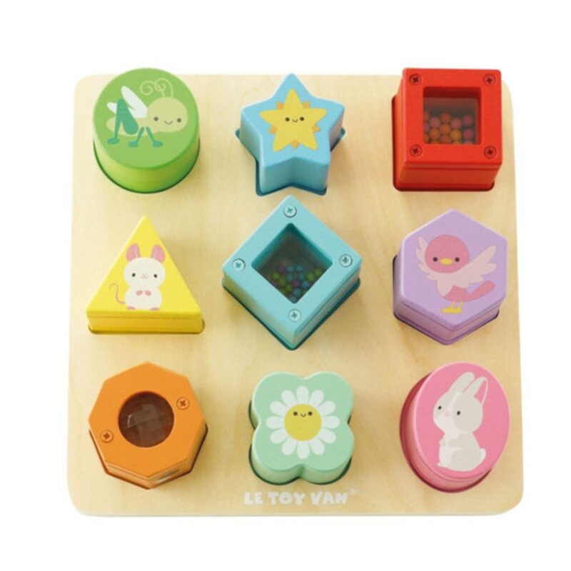 "Le Toy Van - Petilou Rainbow Sensory Shape Sorter"