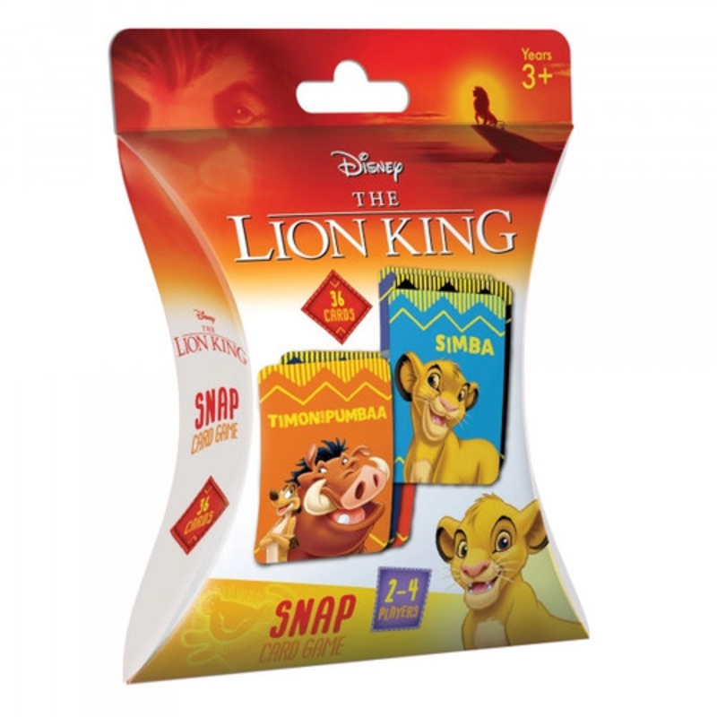 "Lion King Snap Card Game"