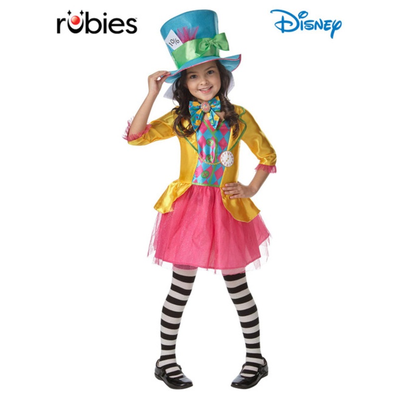 "Mad Hatter Girls Deluxe Costume"