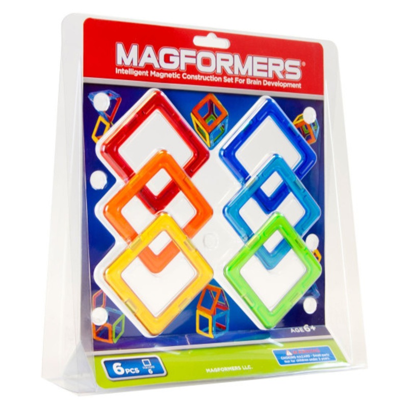 "Magformers Squares - 6 pieces 63086"
