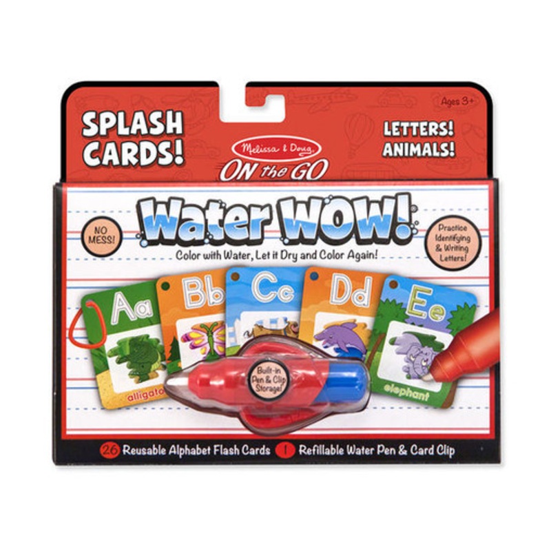 "Melissa & Doug - ON the GO - Water WOW! Splash Cards - Letters!"