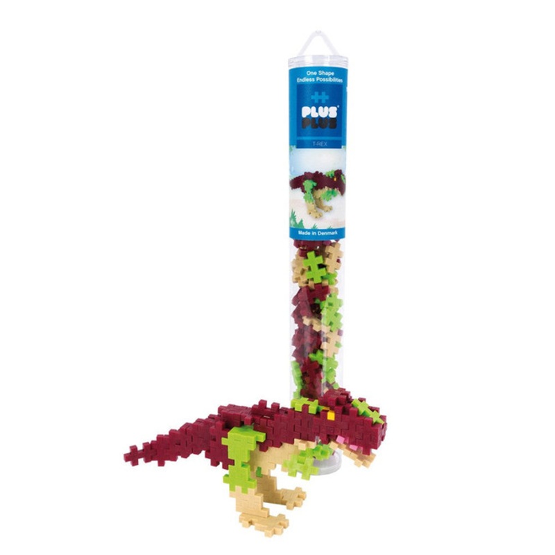"Plus-Plus - T-rex 100pcs Tube"