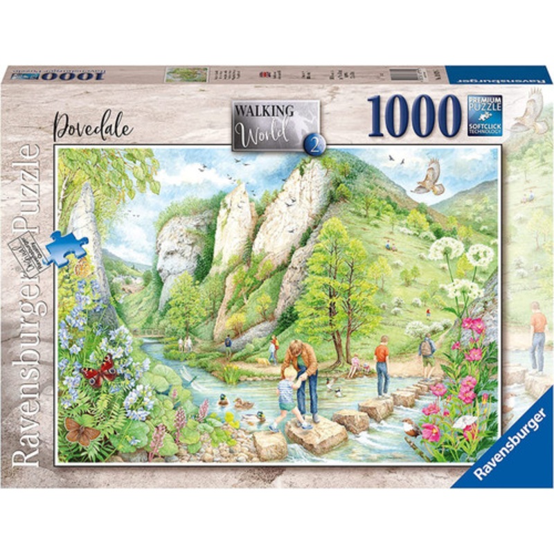 "Ravensburger 1000pc - Dovedale Walk World No. 2 Puzzle"