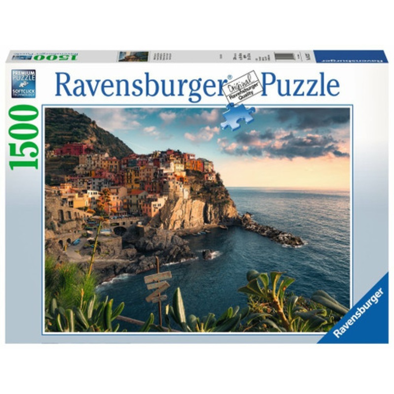 "Ravensburger 1500pc - Cinque Terre Viewpoint Puzzle"