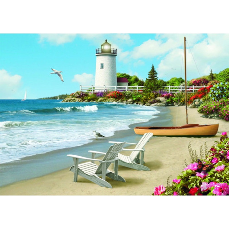 "Ravensburger 300pc - Sunlit Shores Large Format Puzzle"