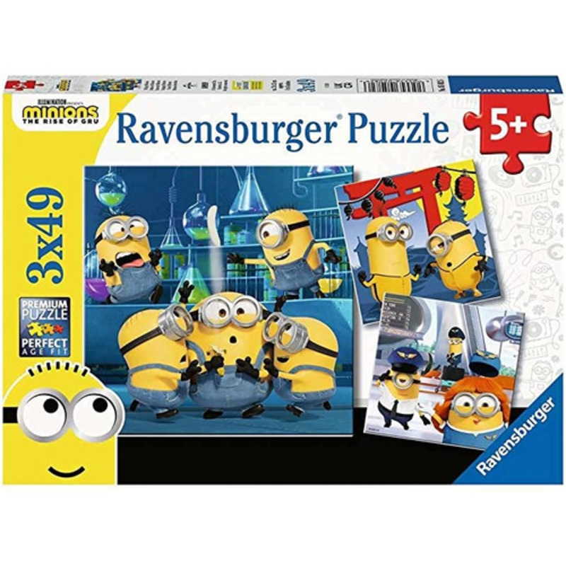 "Ravensburger 3x49pc- Minions 2 Puzzle"