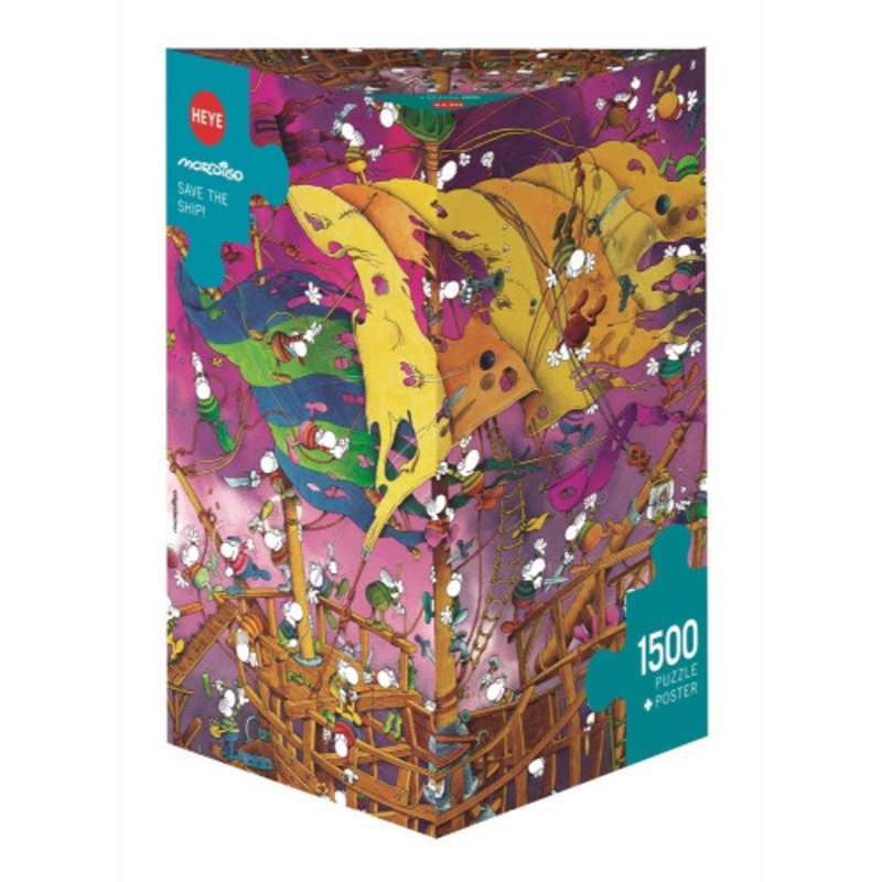 "Heye 1500pc - Save The Ship Puzzle"