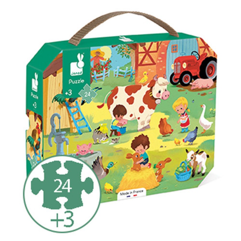 "Janod - Farm Puzzle - 24pc"