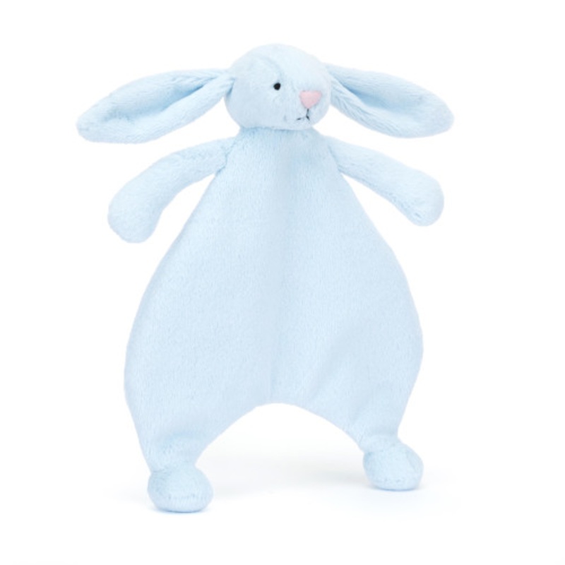 "Jellycat - Bashful Blue Bunny Comforter"
