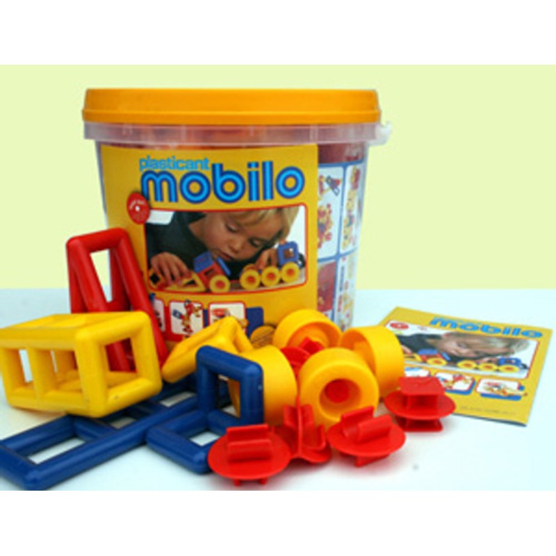 "Mobilo Basic Bucket with Lid - 54 Pieces"